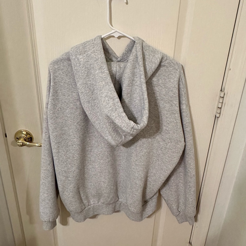 H&M WOMENS GREY HOODIE (SIZE: MEDIUM)